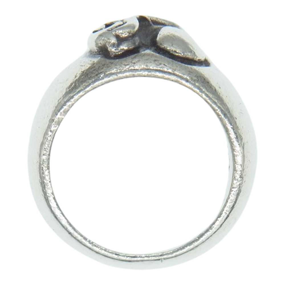 CHROME HEARTS クロムハーツ（原本無） HEART IN BAND ハートインバンドリング シルバー系 10号【中古】