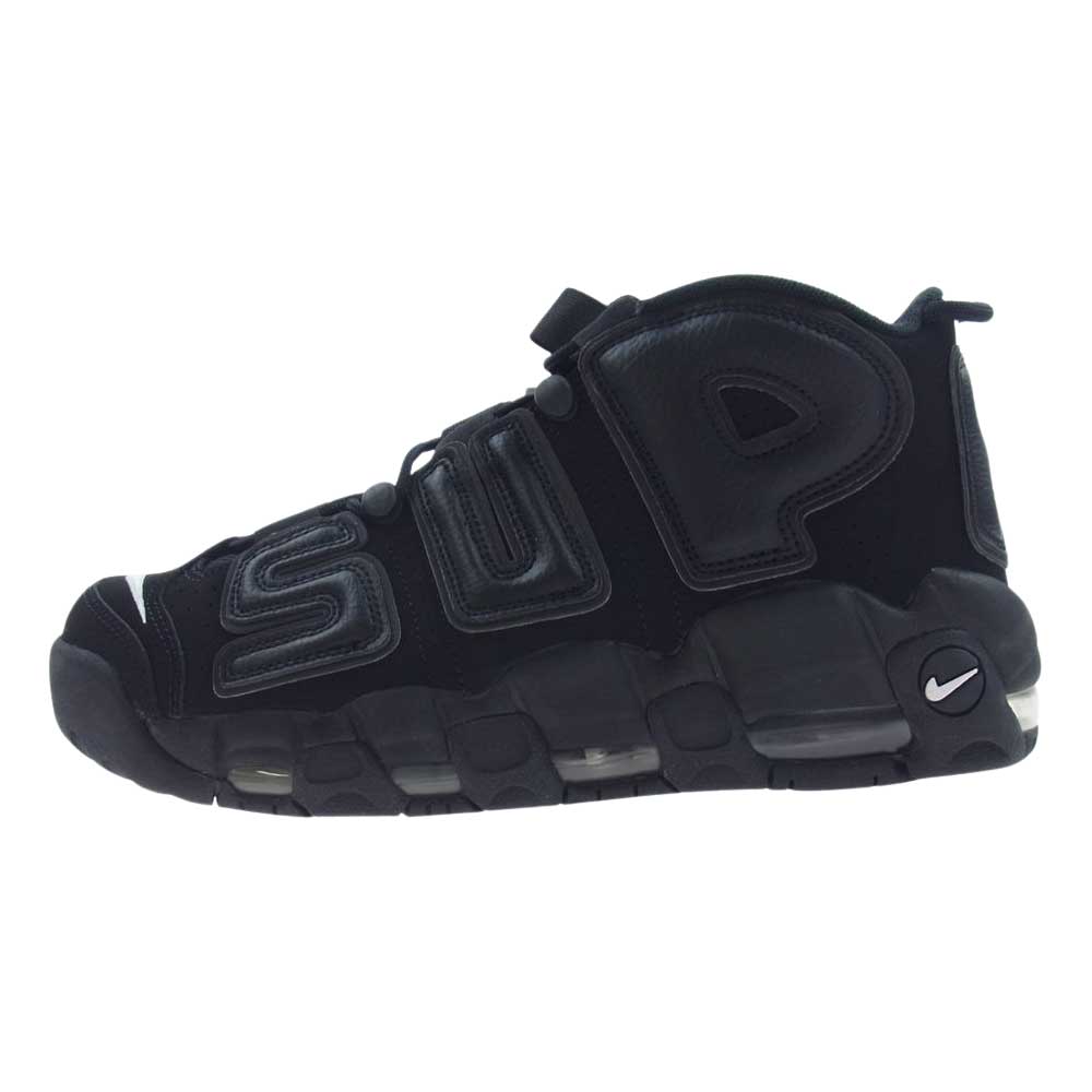 Supreme シュプリーム 17SS 902290 001 AIR MORE UPTEMPO エア モア アップテンポ シュプリーム スニーカー ブラック系 27ｃｍ【新古品】【未使用】【中古】