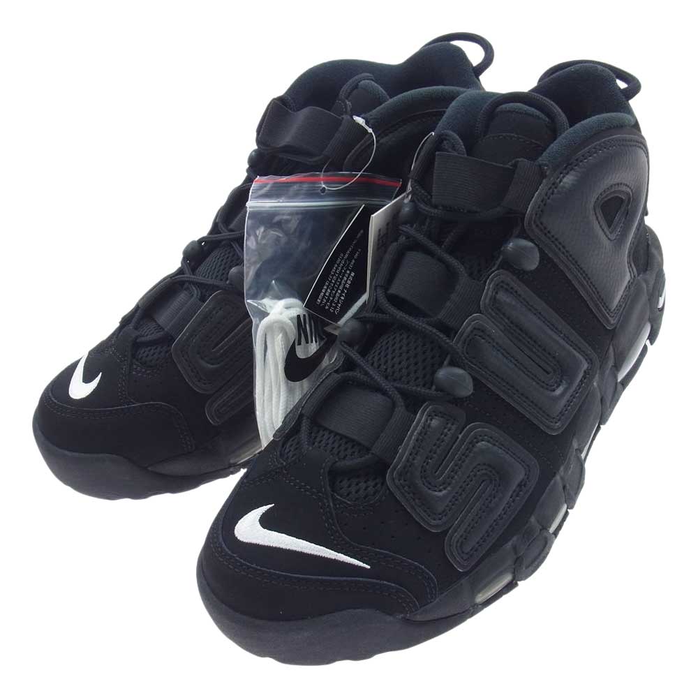 Supreme シュプリーム 17SS 902290 001 AIR MORE UPTEMPO エア モア アップテンポ シュプリーム スニーカー ブラック系 27ｃｍ【新古品】【未使用】【中古】