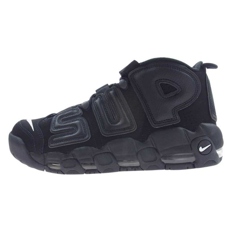 Supreme シュプリーム 17SS 902290 001 AIR MORE UPTEMPO エア モア アップテンポ シュプリーム スニーカー ブラック系 27.5cm【新古品】【未使用】【中古】