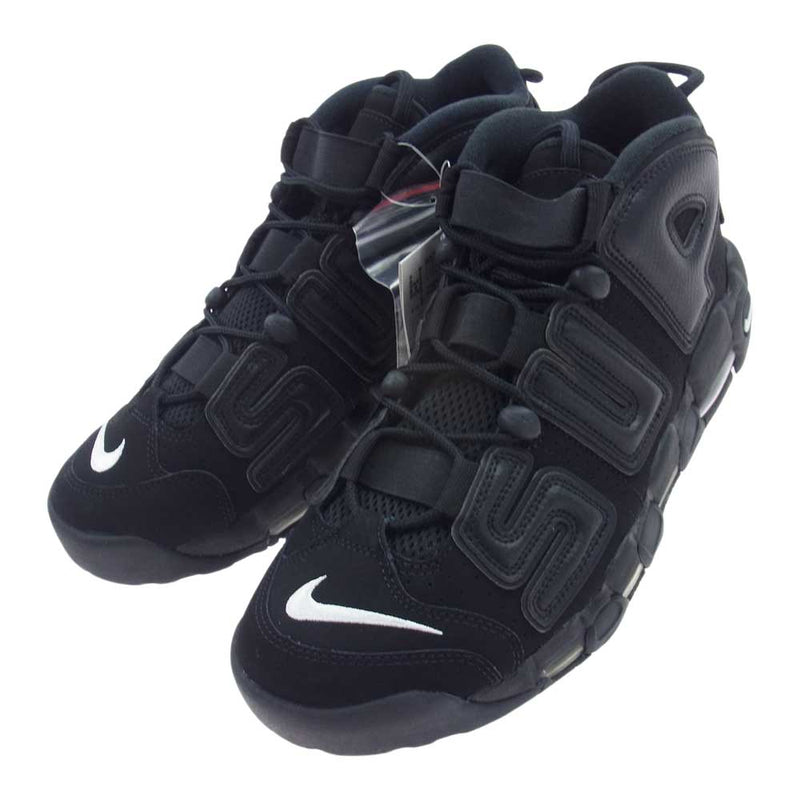 Supreme シュプリーム 17SS 902290 001 AIR MORE UPTEMPO エア モア アップテンポ シュプリーム スニーカー ブラック系 27.5cm【新古品】【未使用】【中古】