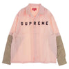 Supreme シュプリーム 20AW 2-Tone Work Shirt 2トーン ワーク シャツ ピンク系 M【美品】【中古】