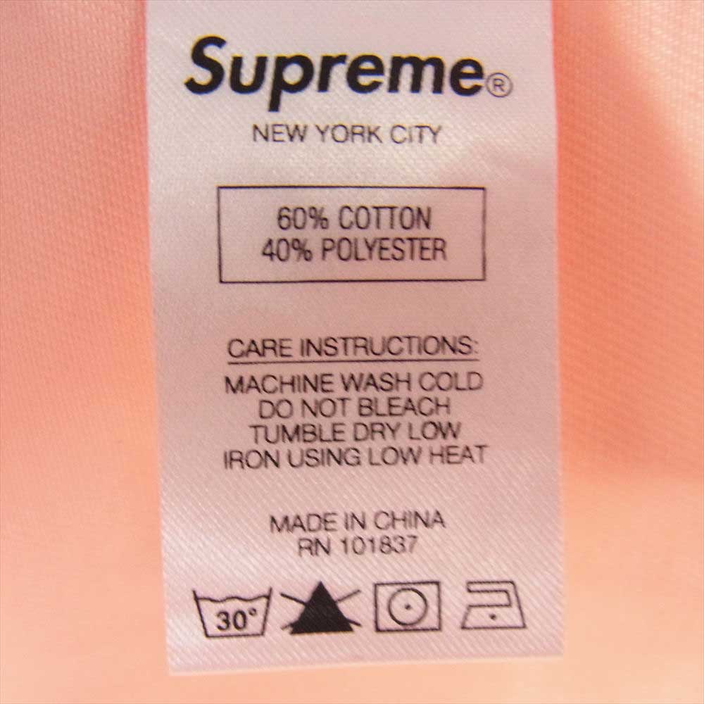 Supreme シュプリーム 20AW 2-Tone Work Shirt 2トーン ワーク シャツ ピンク系 M【美品】【中古】