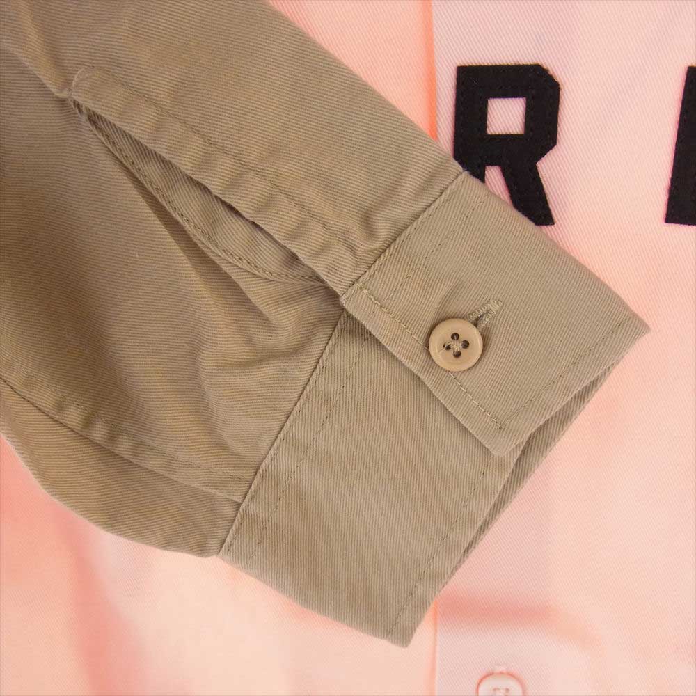 Supreme シュプリーム 20AW 2-Tone Work Shirt 2トーン ワーク シャツ ピンク系 M【美品】【中古】