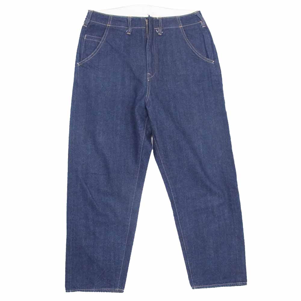ブフト BE-31801 NEW BIG DENIM ビッグ デニム パンツ インディゴブルー系 S【中古】
