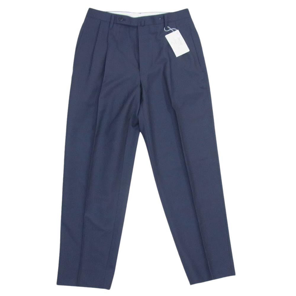 チノ 20SPT304 ウール ワイド スラックス パンツ グレー系 46【中古】