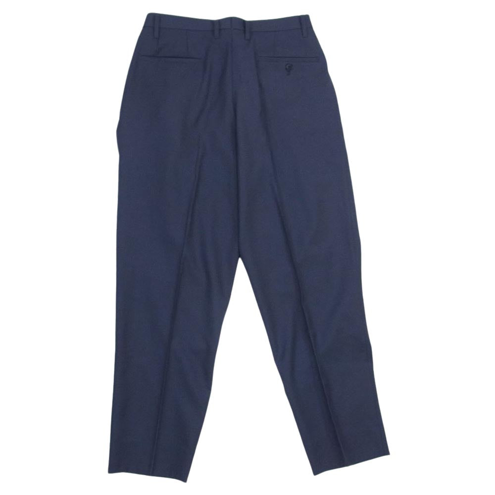 チノ 20SPT304 ウール ワイド スラックス パンツ グレー系 46【中古】