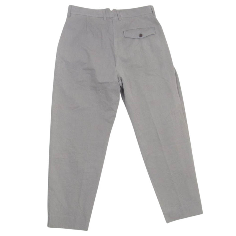 シュタイン ST-070-2 EX WIDE TROUSERS 2タック ワイド スラックス パンツ グレー系 M【中古】