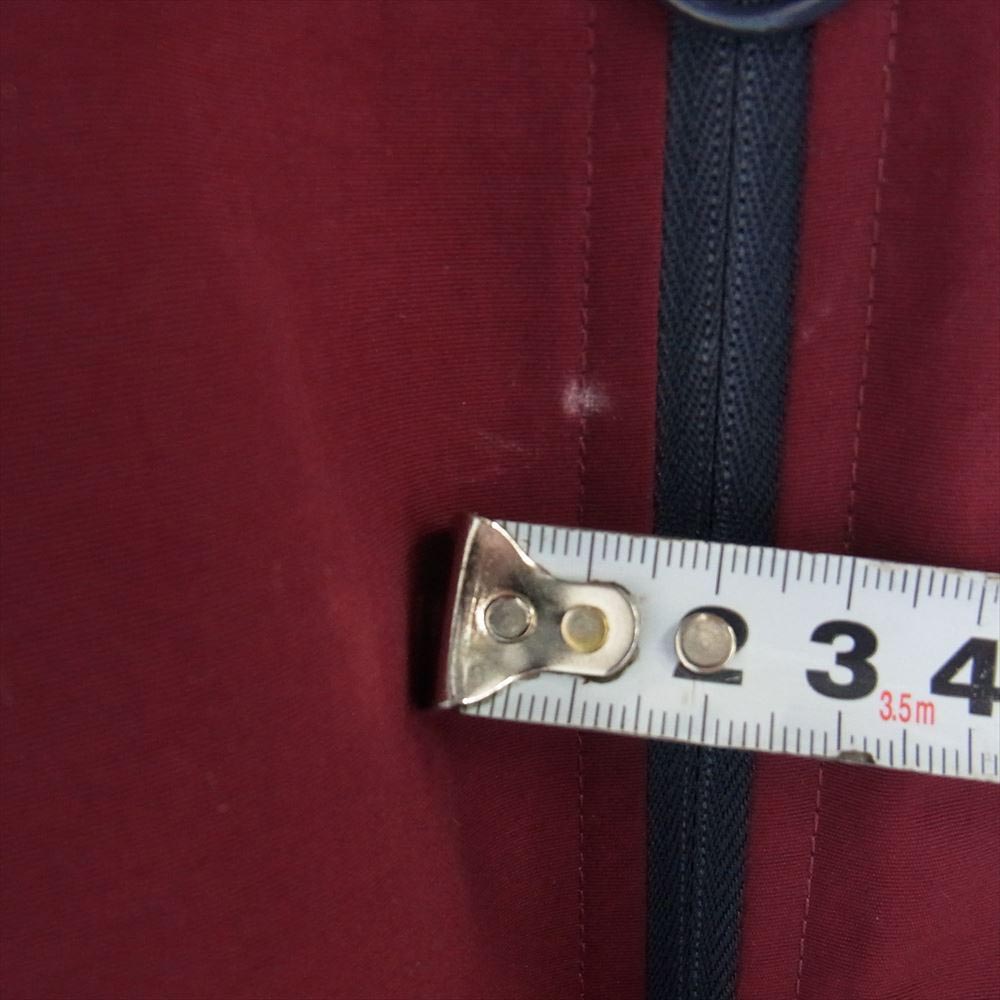 ランズエンド プリマロフト 中綿 ブルゾン ジャケット ワインレッド系 XL【中古】