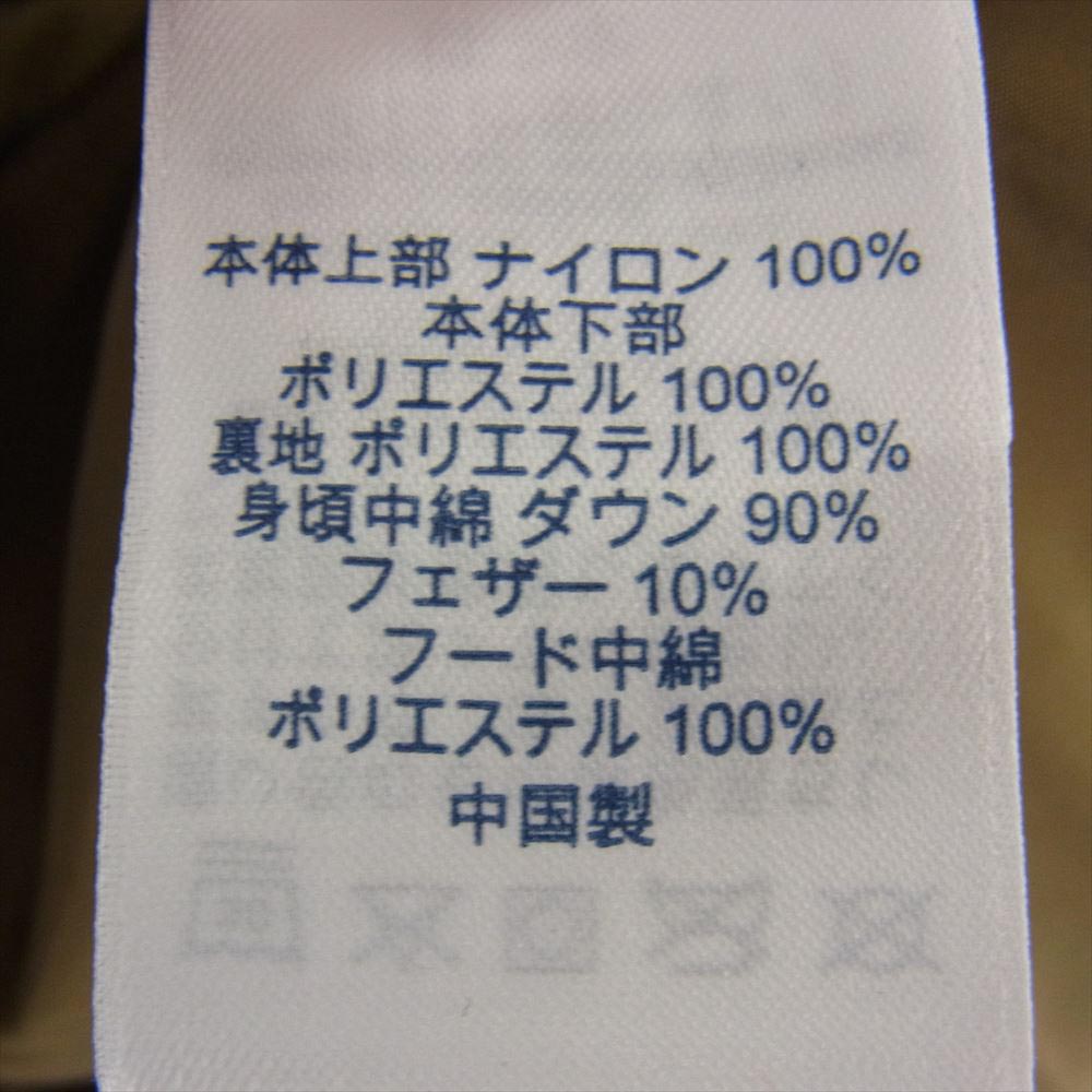 ランズエンド キルト ダウン ジャケット コート ダークネイビー系 XL【中古】