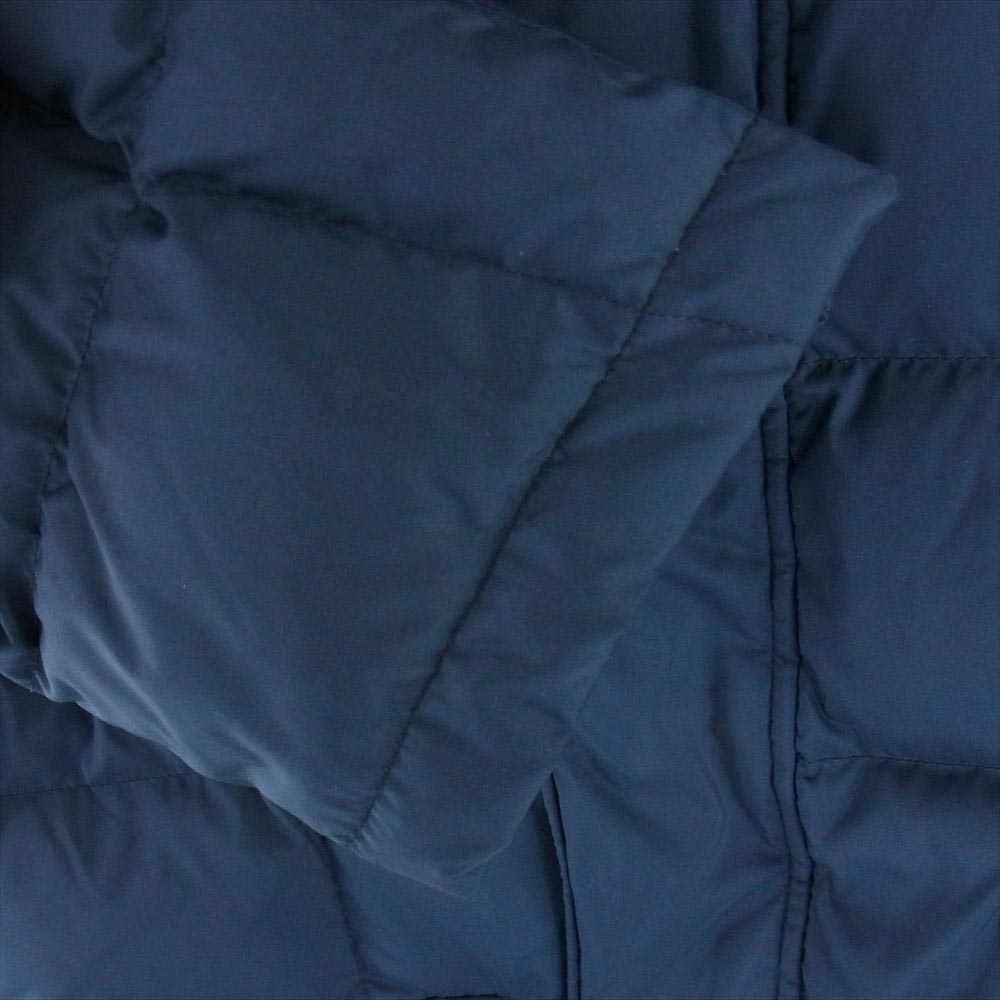 ランズエンド キルト ダウン ジャケット コート ダークネイビー系 XL【中古】