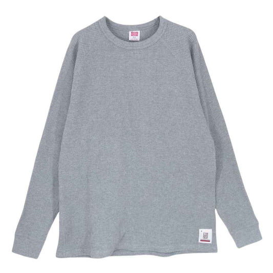 STANDARD CALIFORNIA スタンダードカリフォルニア SD Heavyweight Honeycomb Thermal Long Sleeve ヘビー ウェイト ワッフル サーマル 長袖 Tシャツ グレー グレー系 S【極上美品】【中古】
