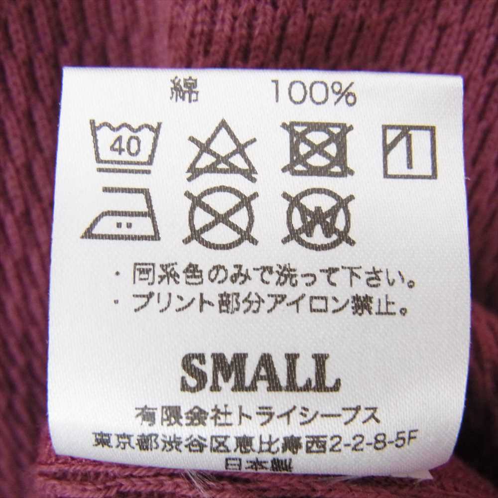 STANDARD CALIFORNIA スタンダードカリフォルニア SD Honeycomb Thermal Sweat ハニカム サーマル 長袖 Tシャツ エンジ系 S【極上美品】【中古】