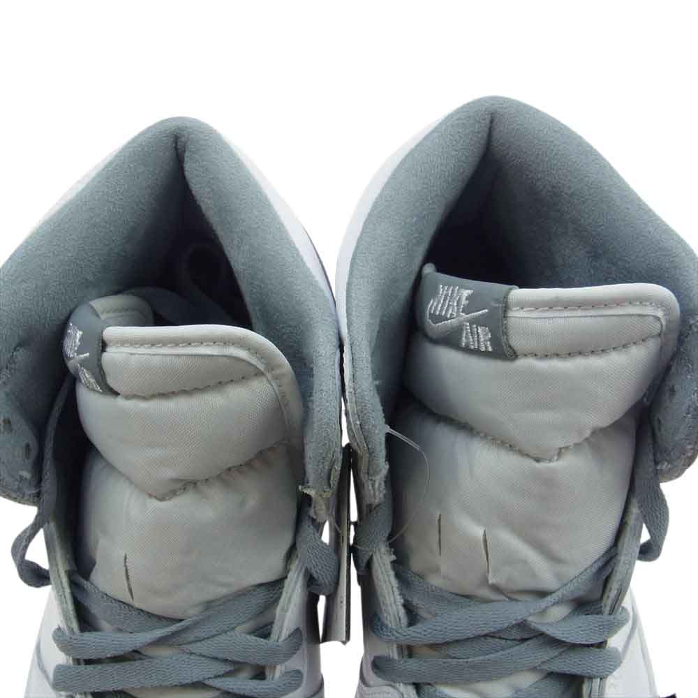 NIKE AIR JORDAN ナイキ ジョーダン 555088-037 1 RETRO HIGH OG STEALTH ステルス ハイカット スニーカー グレー系 ホワイト系 30cm【新古品】【未使用】【中古】