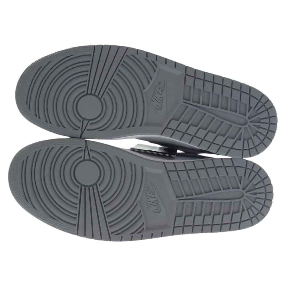 NIKE AIR JORDAN ナイキ ジョーダン 555088-037 1 RETRO HIGH OG STEALTH ステルス ハイカット スニーカー グレー系 ホワイト系 30cm【新古品】【未使用】【中古】