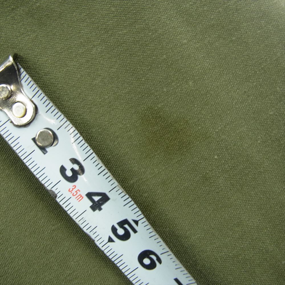 ミリタリー 8415-782-2935 US ARMY ユーエスアーミー 70s M-65 3rd OG-107 米軍実物 ワッペン付き フィールドジャケット SMALL-SHORT スモールショート カーキ系【中古】