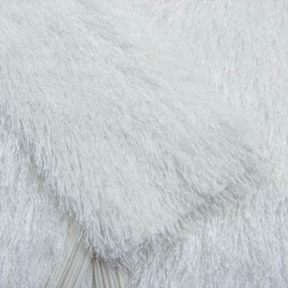 PLEATS PLEASE プリーツプリーズ イッセイミヤケ PP14-JD684 プリーツ加工 シャギー カーディガン ホワイト系 4【中古】