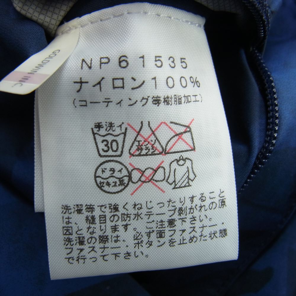 THE NORTH FACE ノースフェイス NP61535 NOVELTY DOT SHOT JACKET ジオデシックカモネイビー GN ノベルティ ドットショット ジャケット ブルー系 ブラック系 M【中古】