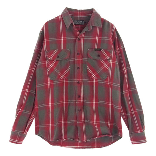 HYSTERIC GLAMOUR ヒステリックグラマー 02221AH01 アラスカ チェック ワーク シャツ 長袖 マルチカラー系 S【中古】