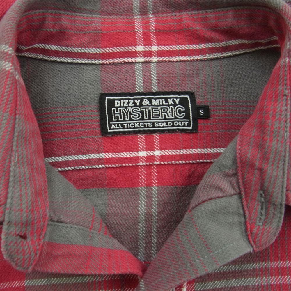 HYSTERIC GLAMOUR ヒステリックグラマー 02221AH01 アラスカ チェック ワーク シャツ 長袖 マルチカラー系 S【中古】