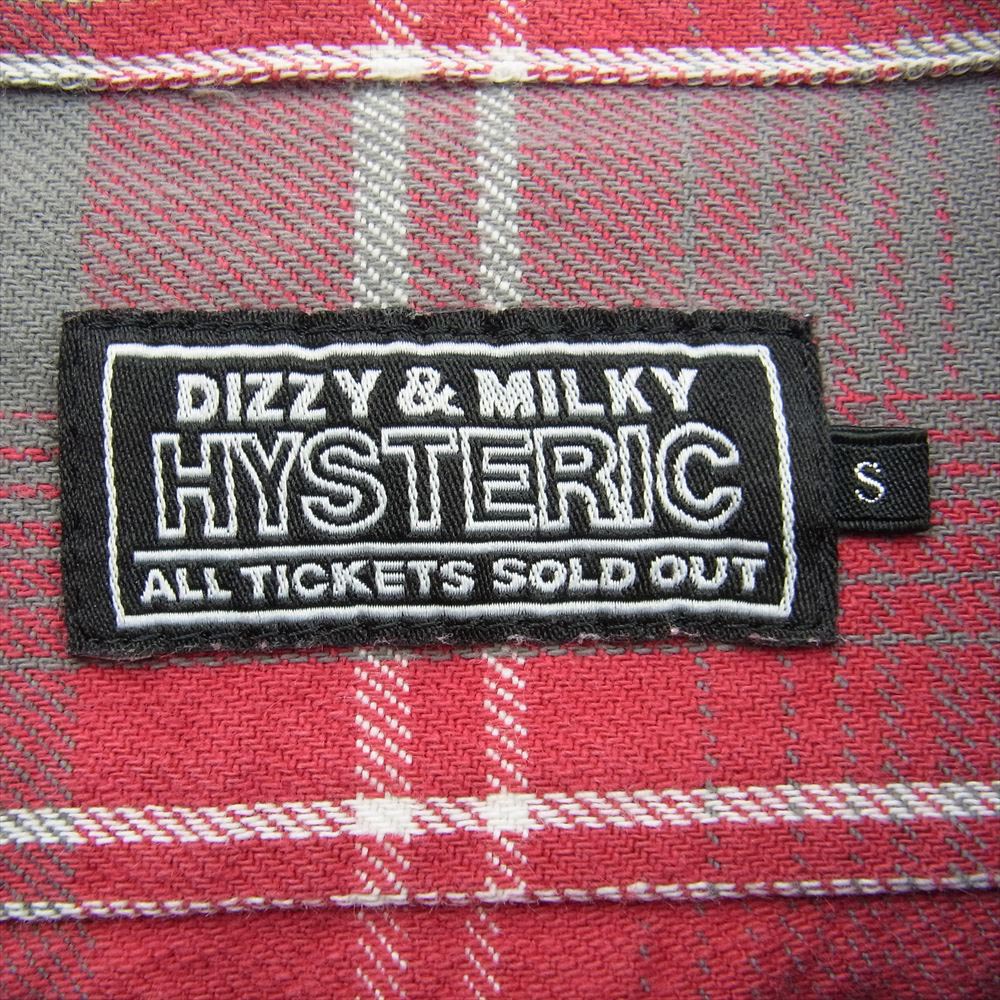 HYSTERIC GLAMOUR ヒステリックグラマー 02221AH01 アラスカ チェック ワーク シャツ 長袖 マルチカラー系 S【中古】