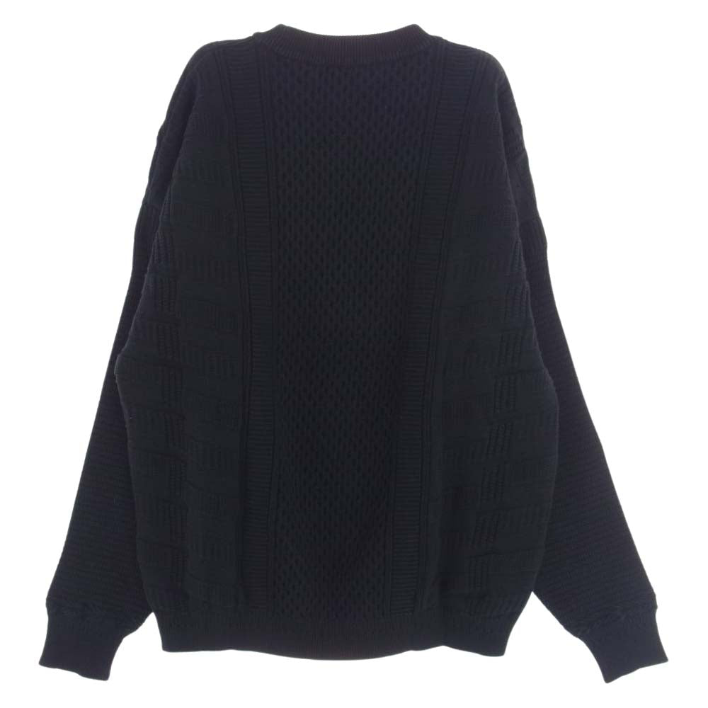 ヤシキ 19AW YSK-19-AW-KN03 ARARE KNIT あられ ニット セーター  ブラック系 2【中古】