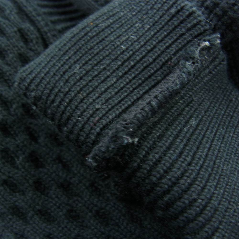ヤシキ 19AW YSK-19-AW-KN03 ARARE KNIT あられ ニット セーター  ブラック系 2【中古】
