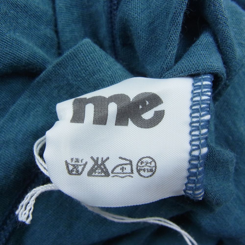 ISSEY MIYAKE イッセイミヤケ MI64JK442 me ミー アンゴラ混 コットン タートルネック ハイネック 長袖 Tシャツ グリーン グリーン系【美品】【中古】