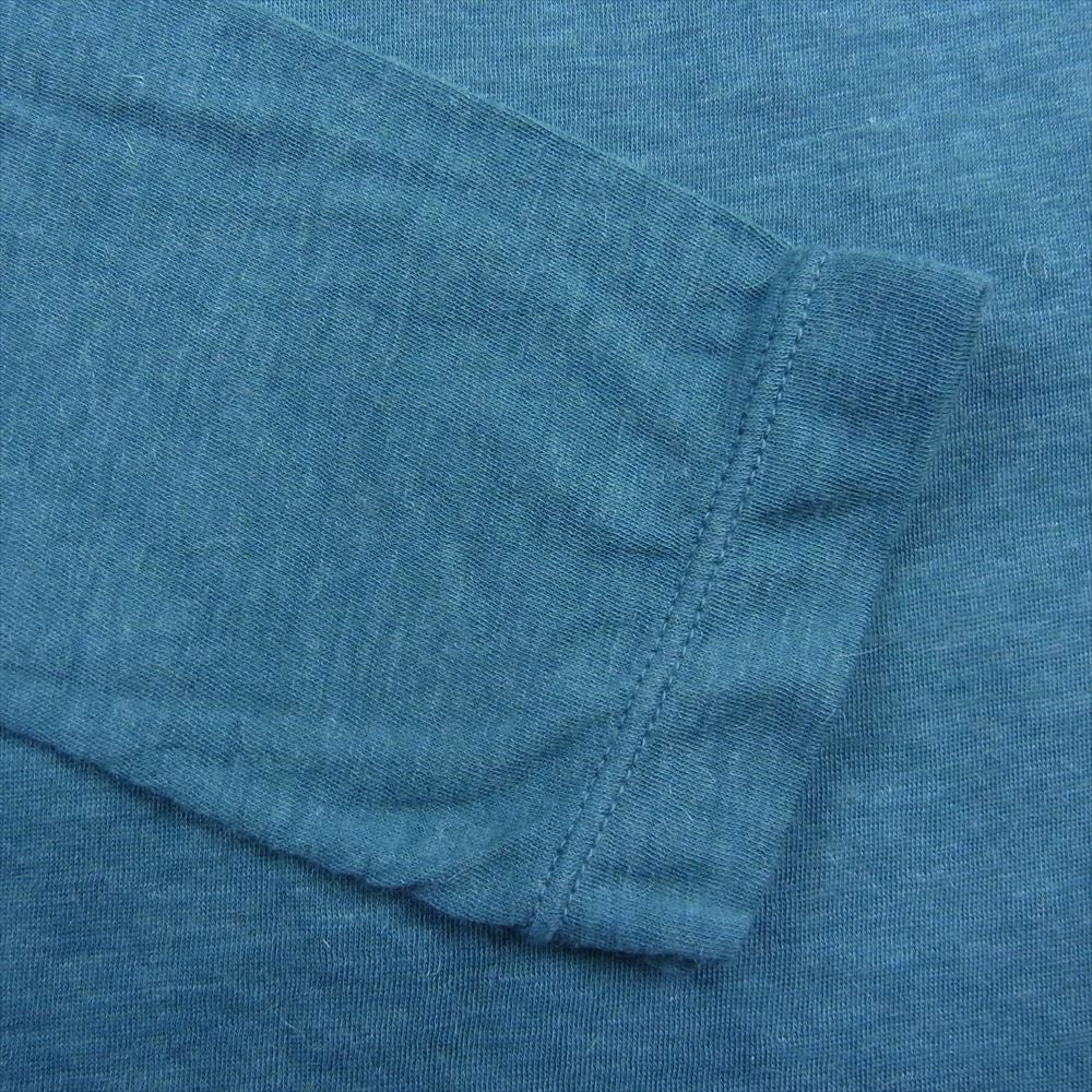 ISSEY MIYAKE イッセイミヤケ MI64JK442 me ミー アンゴラ混 コットン タートルネック ハイネック 長袖 Tシャツ グリーン グリーン系【美品】【中古】