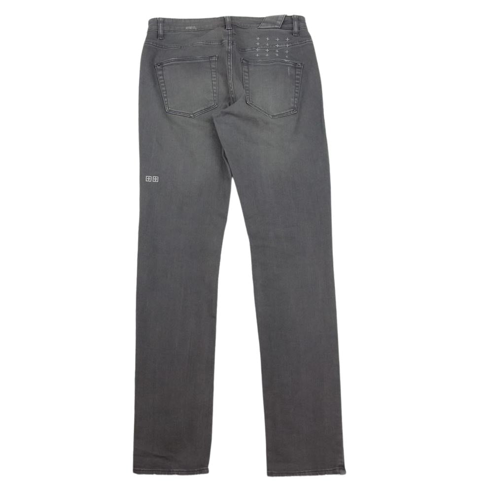 スビ CHITCH JEANS DUSTED GREY デニム パンツ グレー系 30【中古】