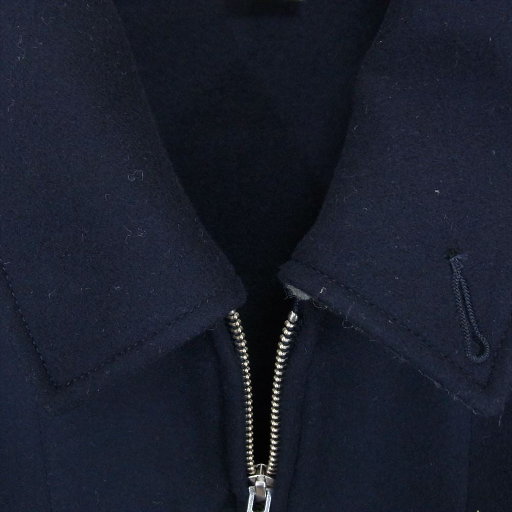 Ron Herman ロンハーマン 2820700103-1071 ジップアップ ウール ジャケット ネイビー系 S【中古】