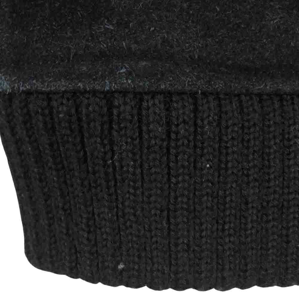 Ron Herman ロンハーマン 522040054-1071 牛革 スエード レザー ジップ ジャケット ブルゾン ブラック系 S【中古】