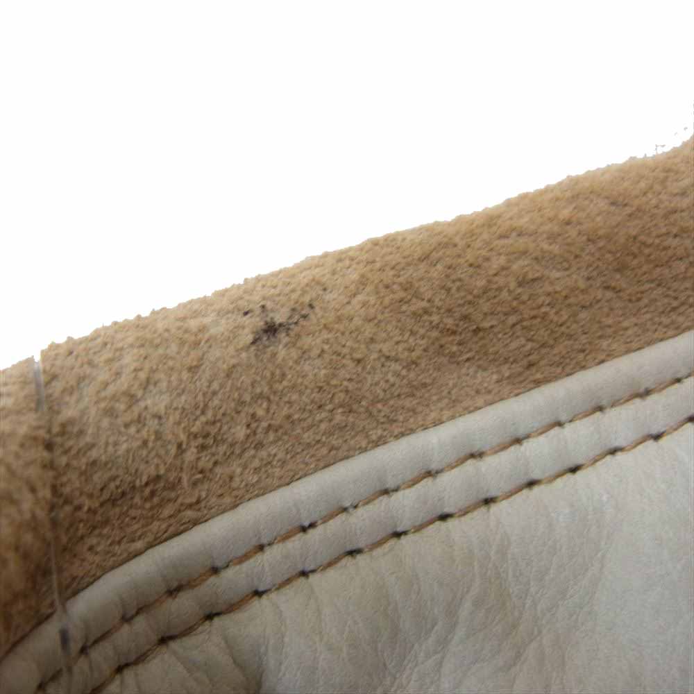 Ron Herman ロンハーマン 2520700081 コンチョボタン 牛革 スエード レザー シャツ ジャケット ブラウン系 S【中古】