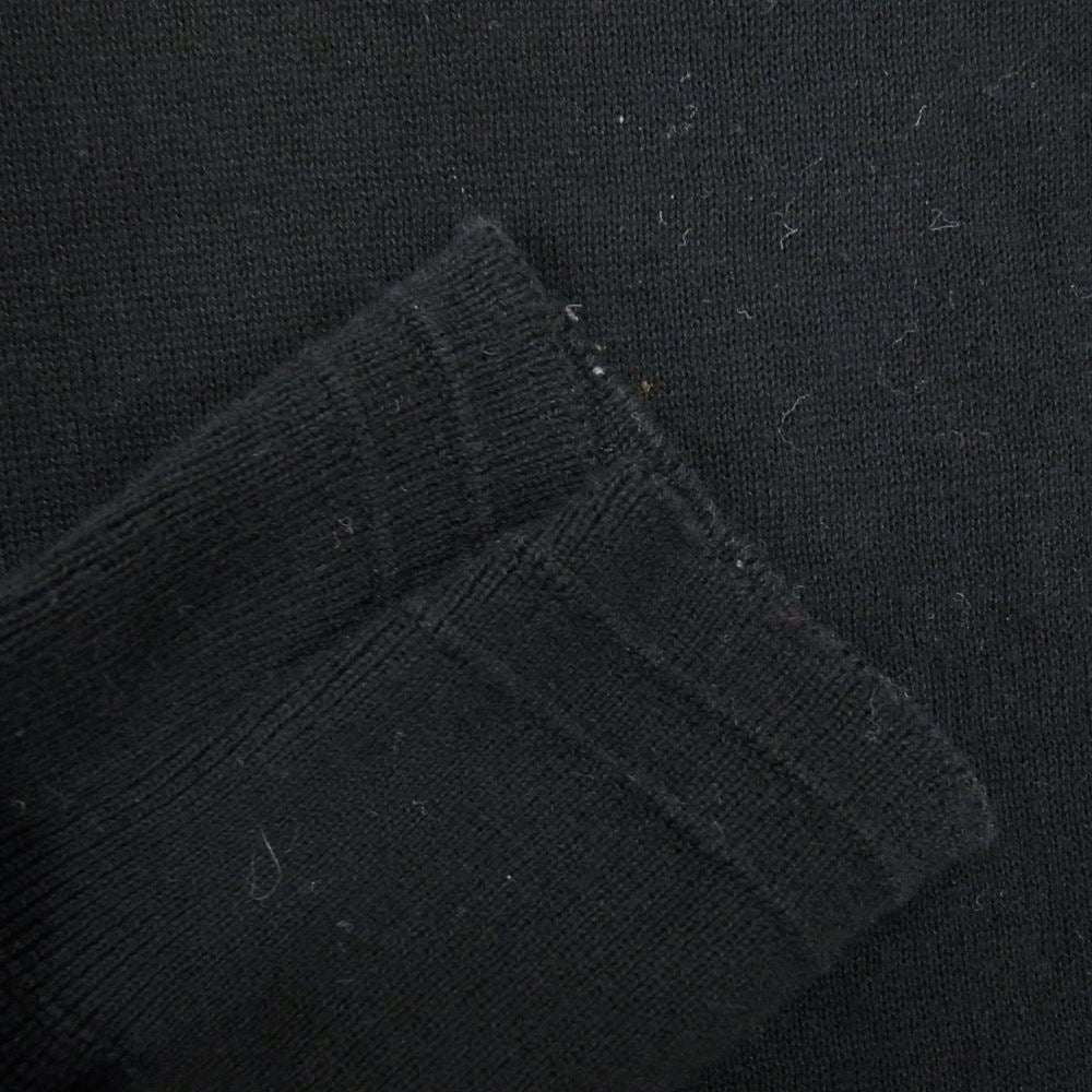 アトリエベトン 181-72N ラグラン切替 クルーネック 長袖 カットソー ブラック系 4【中古】