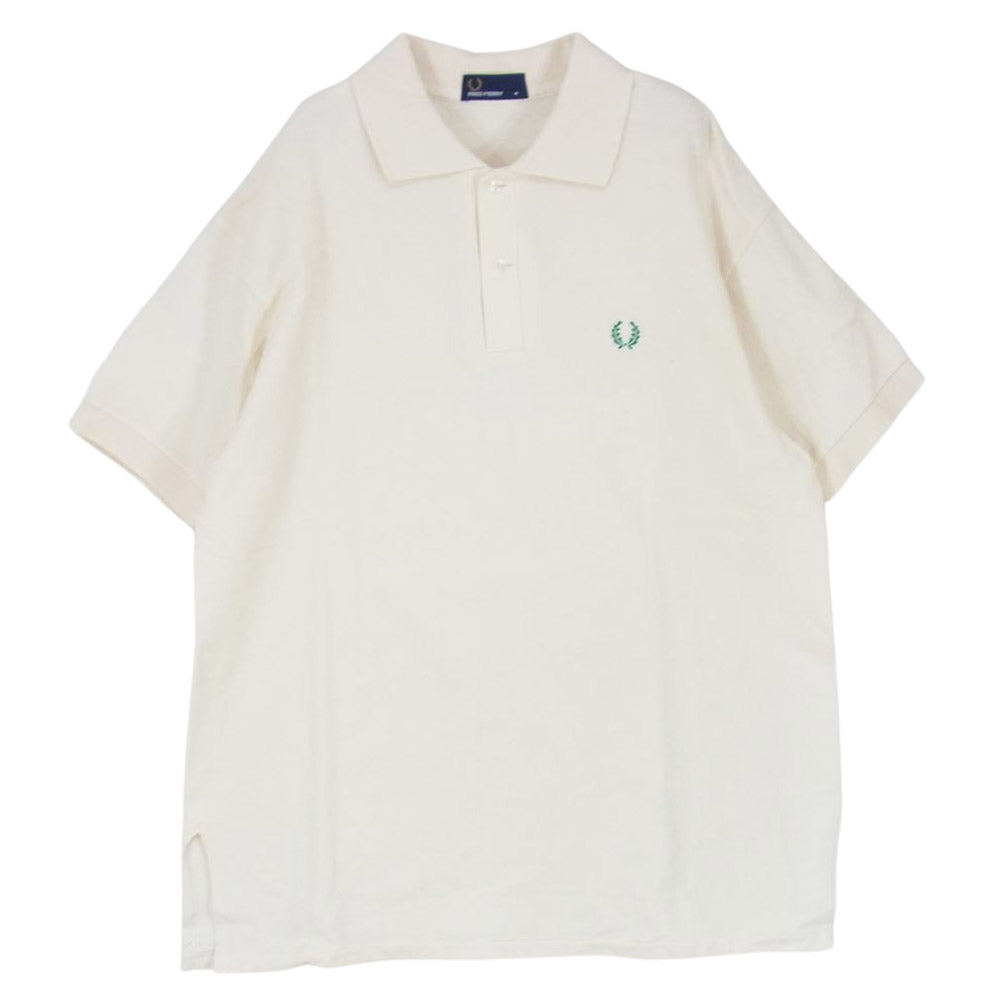 FRED PERRY フレッドペリー FZ1740 L'ECHOPPE別注 ARCHIVE POLO SHIRT ポロシャツ オフホワイト系 92ー100【中古】