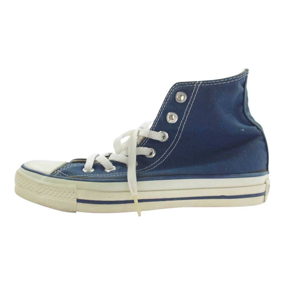 CONVERSE コンバース 90s USA製 ALL STAR HI オールスター ハイカット キャンバス スニーカー ネイビー インディゴブルー系 US 4 1/2【中古】