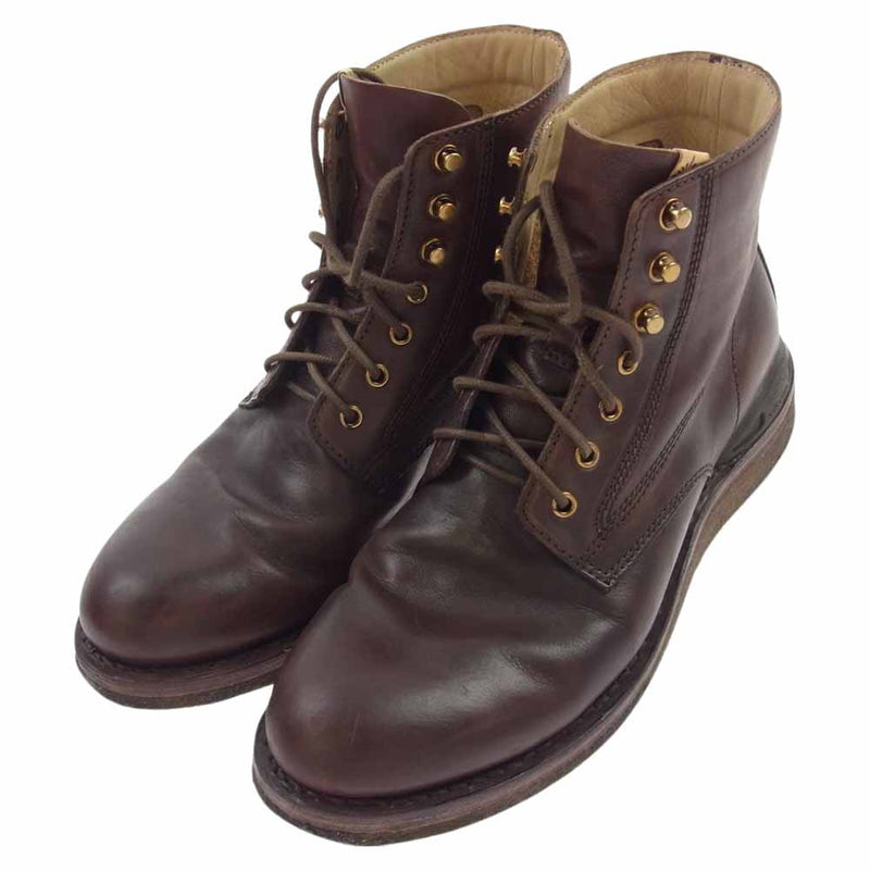 VISVIM ビズビム VIRGIL BOOTS バージル ブーツ  ダークブラウン系 US9.5【中古】