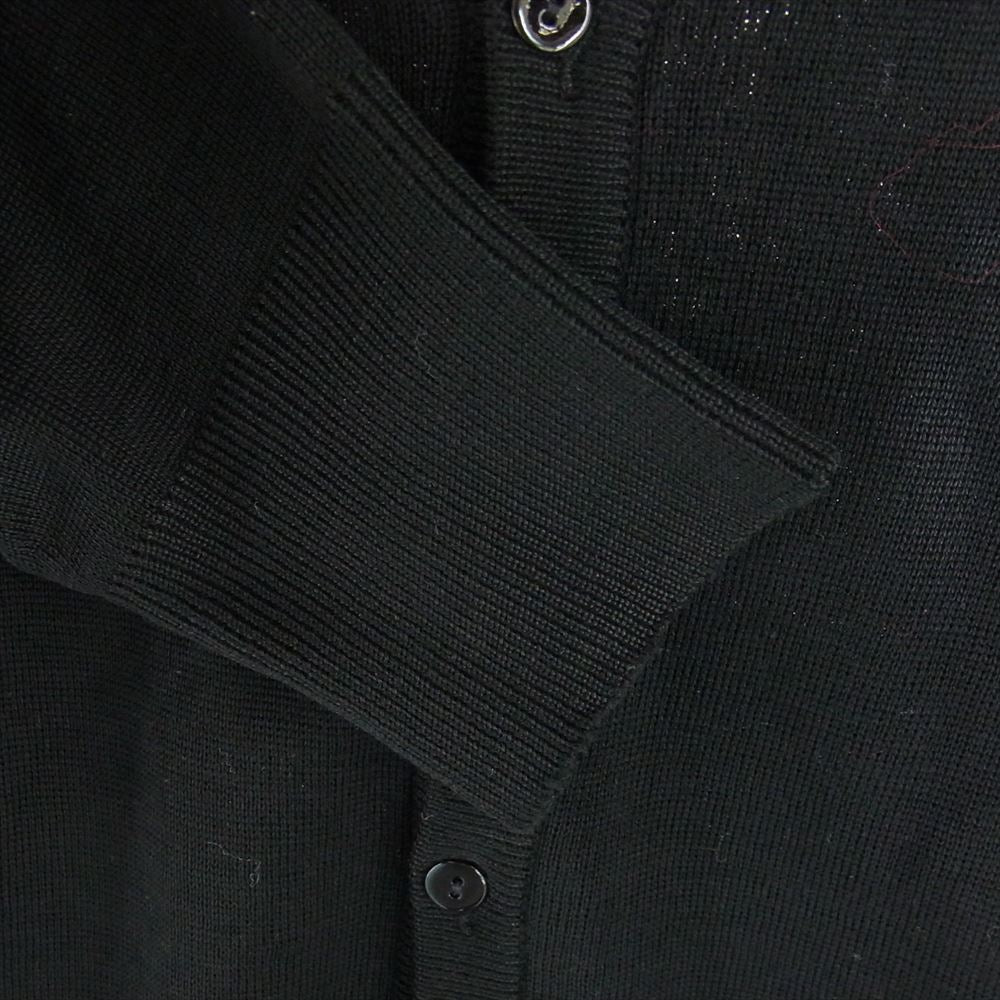 RAF SIMONS ラフシモンズ SK2011 × FRED PERRY フレッドペリー カーディガン ブラック系 S【中古】