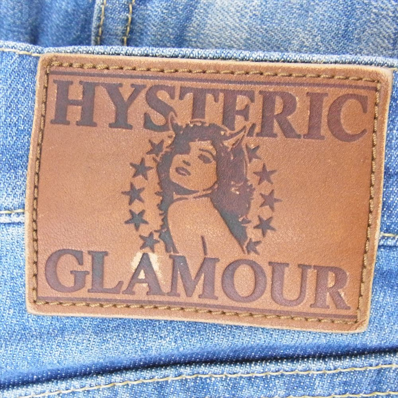 HYSTERIC GLAMOUR ヒステリックグラマー 0252AP08 ストレッチ スキニー デニム パンツ インディゴブルー系 29【中古】