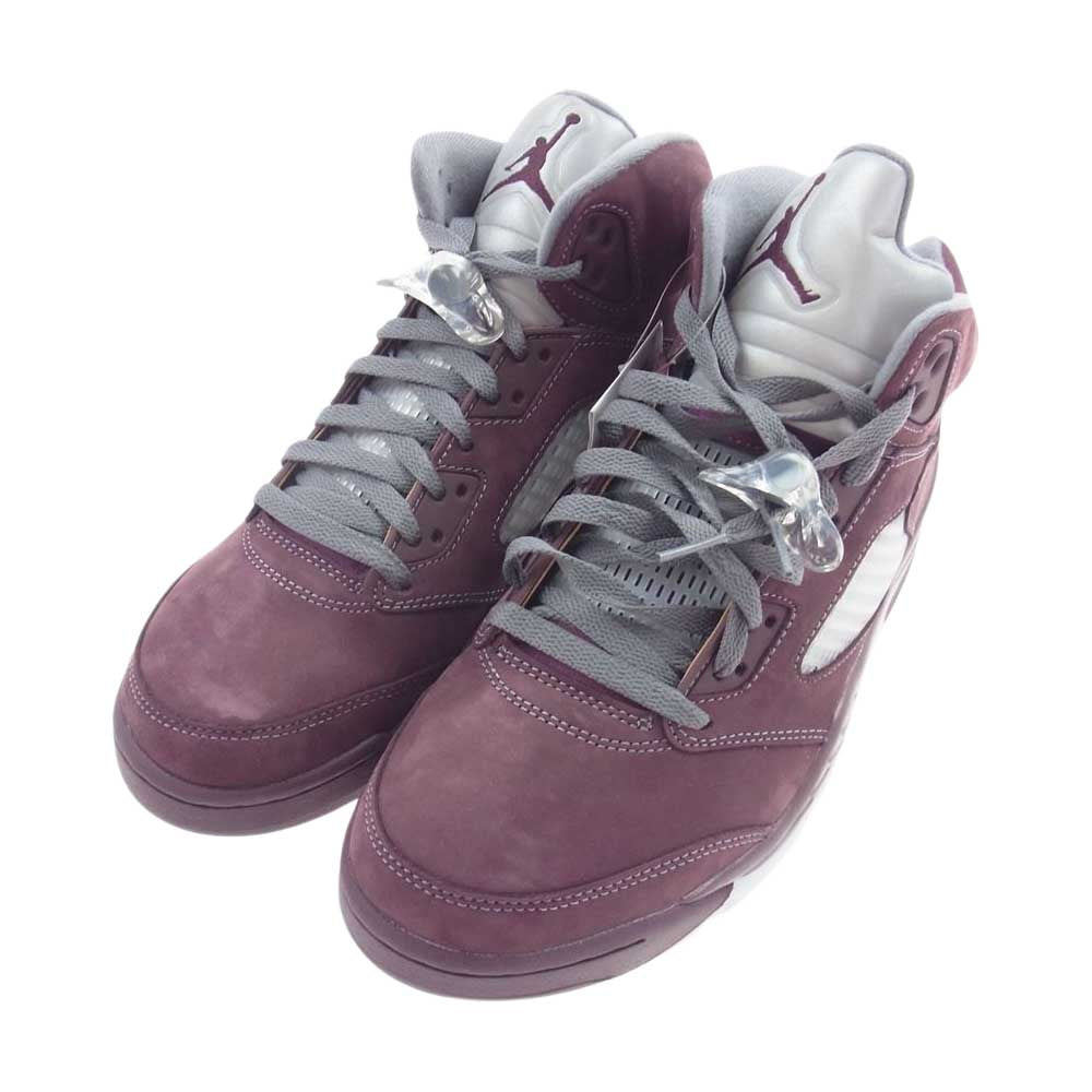 NIKE AIR JORDAN ナイキ ジョーダン DZ4131-600 Air Jordan 5 Retro SE Burgundy エアジョーダン バーガンディ ハイカット スニーカー ワインレッド系 28cm【新古品】【未使用】【中古】