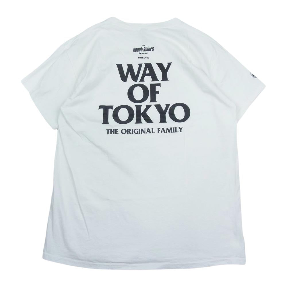 ギルダン WAY OF TOKYO ロゴ 半袖 Tシャツ ホワイト系 L【中古】