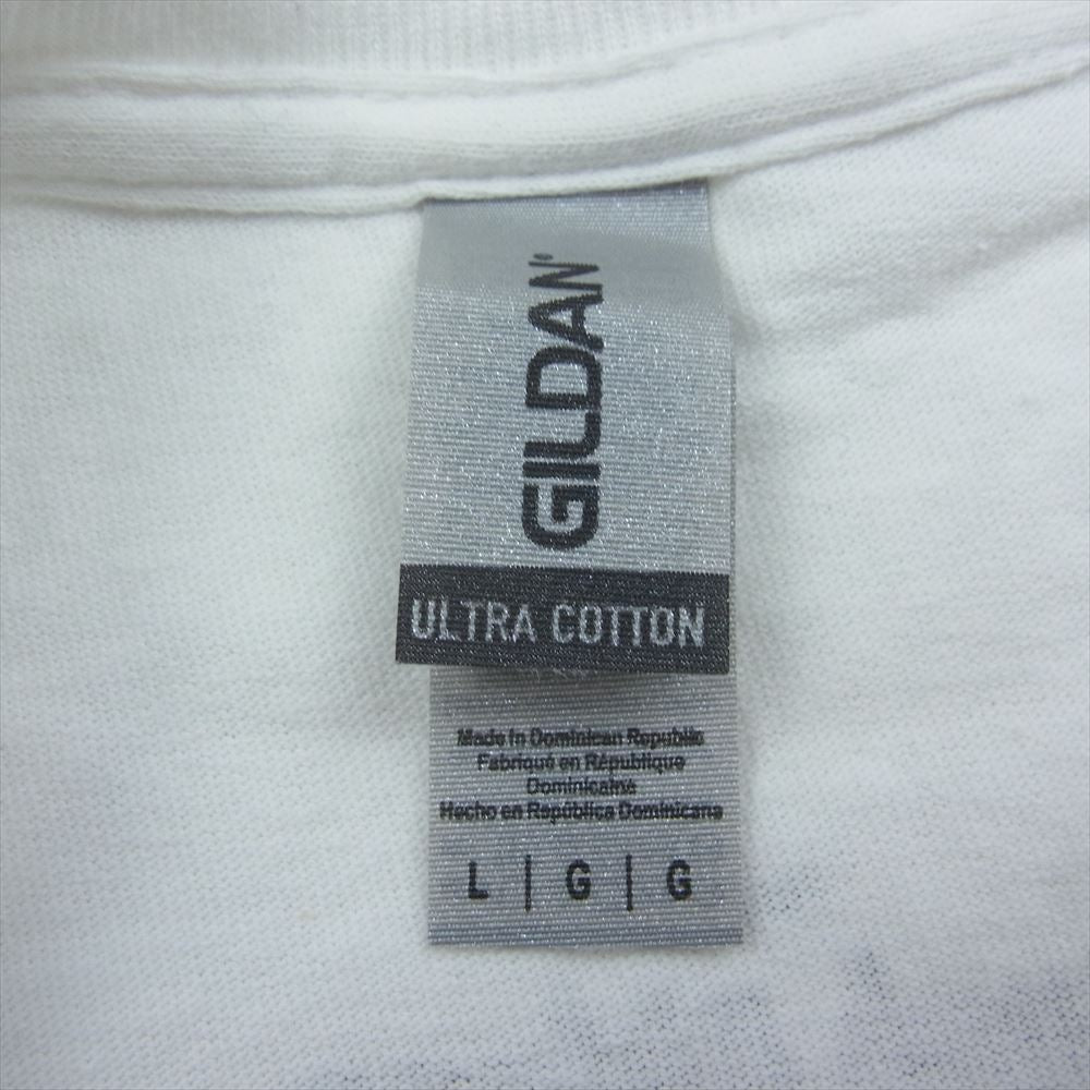 ギルダン WAY OF TOKYO ロゴ 半袖 Tシャツ ホワイト系 L【中古】