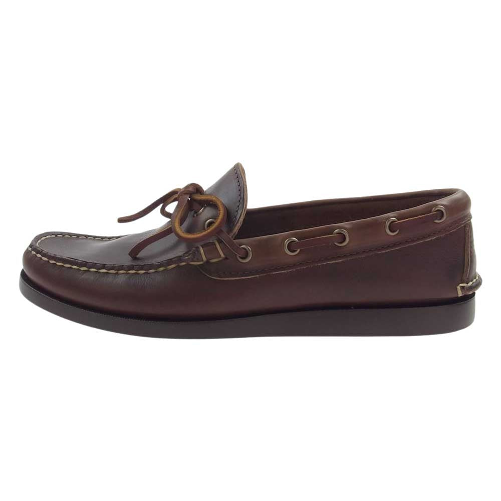 ランコート A188417 PINCH PENNY LOAFERS ハーフムーン ペニー ローファー モカシン シューズ ブラウン系 9.5D【中古】