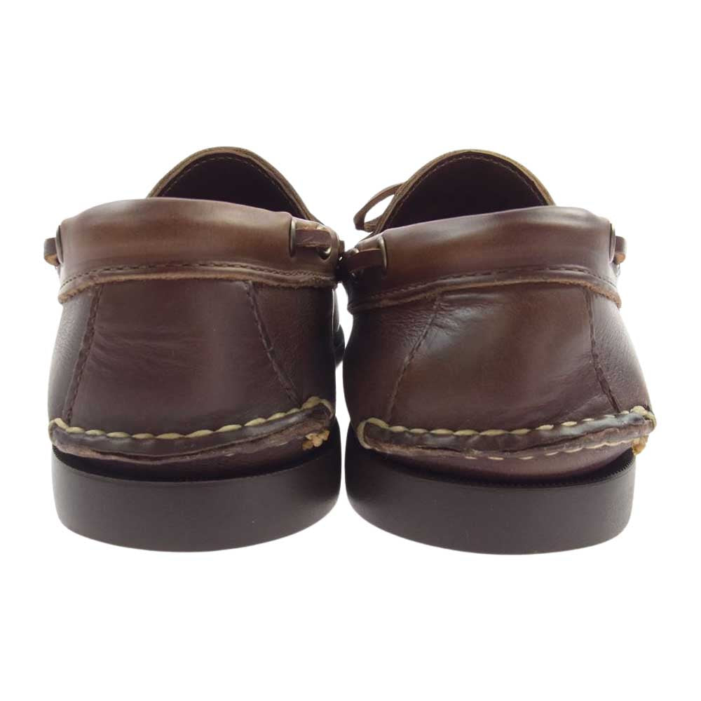 ランコート A188417 PINCH PENNY LOAFERS ハーフムーン ペニー ローファー モカシン シューズ ブラウン系 9.5D【中古】