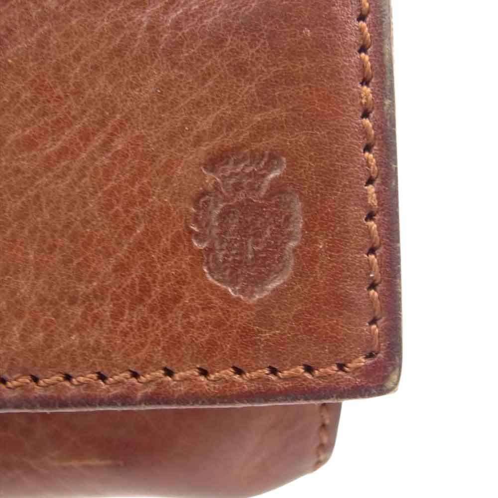 Felisi フェリージ レザー ロングウォレット 長財布 ブラウン系【中古】