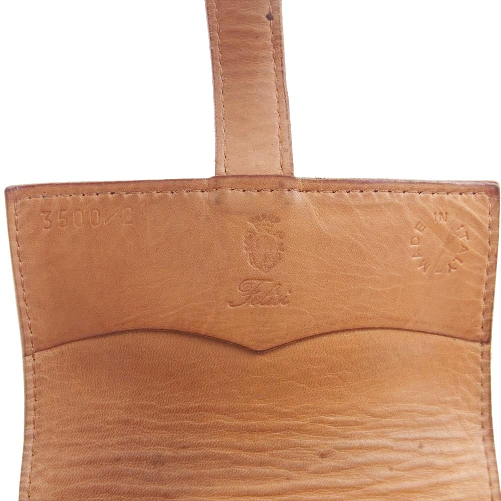 Felisi フェリージ コロコロ財布 レザー コンパクトウォレット 財布 ブラック系【中古】