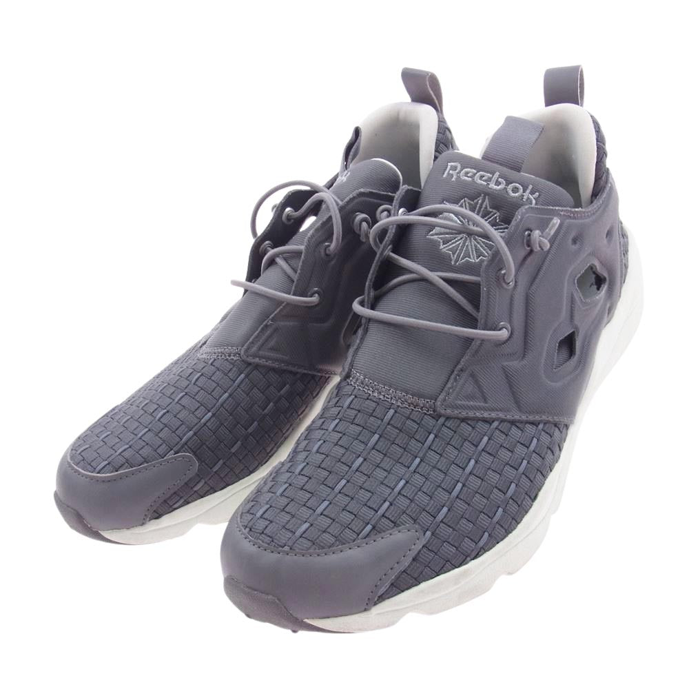 Reebok リーボック V68869 URYLITE NEW WOVEN フューリーライト ニューウーブン ローカット スニーカー グレー系 ホワイト系 27cm【中古】