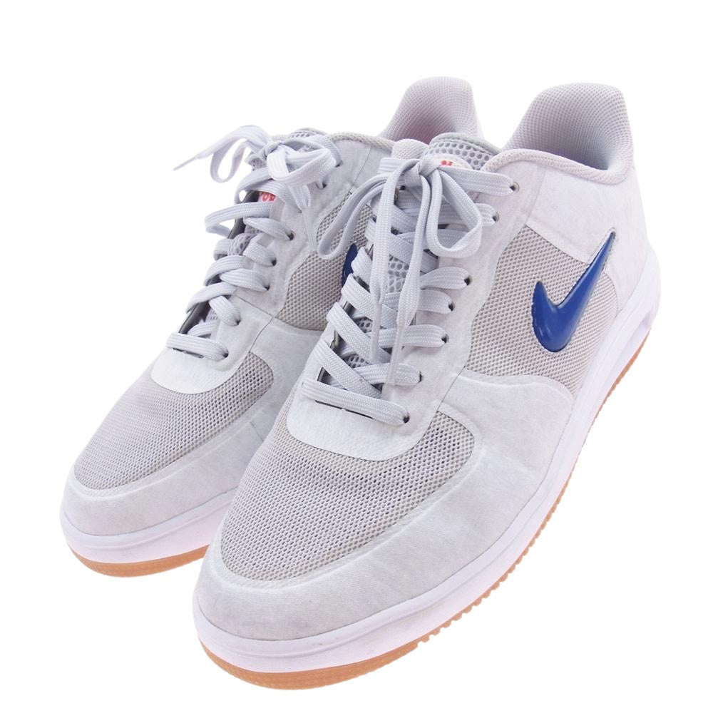 NIKE ナイキ 717303-064 LUNAR FORCE 1 FUSE SP CLOT ルナフォース 1 フューズ スペシャル クロット スニーカー ホワイト系 オレンジ系 27cm【中古】