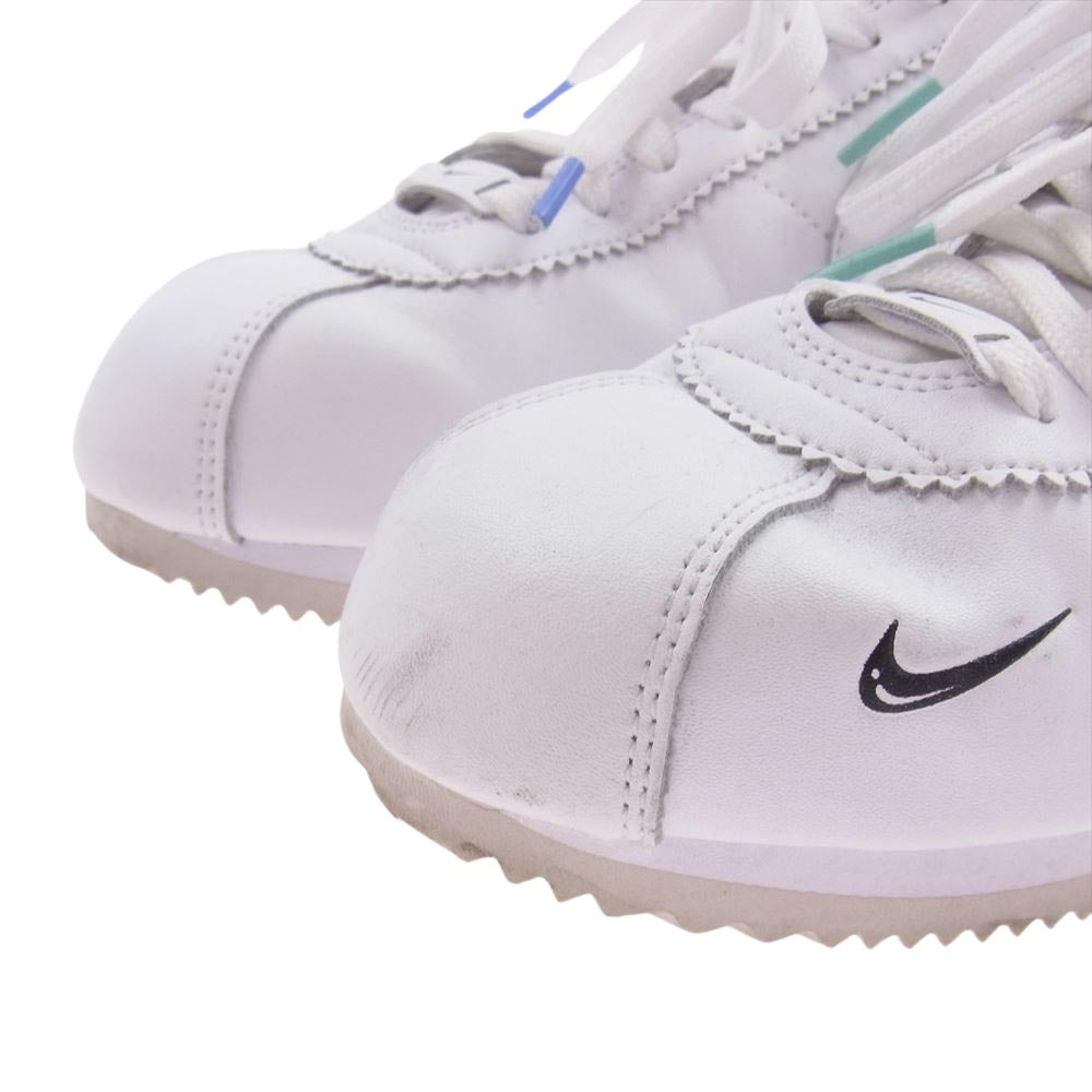 NIKE ナイキ CI5548-100 EARTH DAY COLLECTION CORTEZ アース デイ コレクション コルテッツ フライレザー ローカット スニーカー ホワイト系 27.5cm【中古】