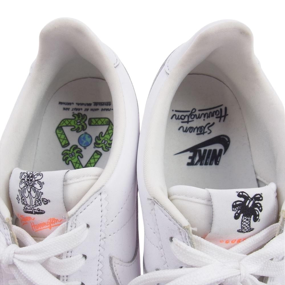NIKE ナイキ CI5548-100 EARTH DAY COLLECTION CORTEZ アース デイ コレクション コルテッツ フライレザー ローカット スニーカー ホワイト系 27.5cm【中古】